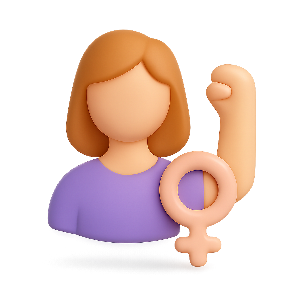 Women empowerment icon